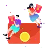 Rueda de Bonos Palpitos welfare icon